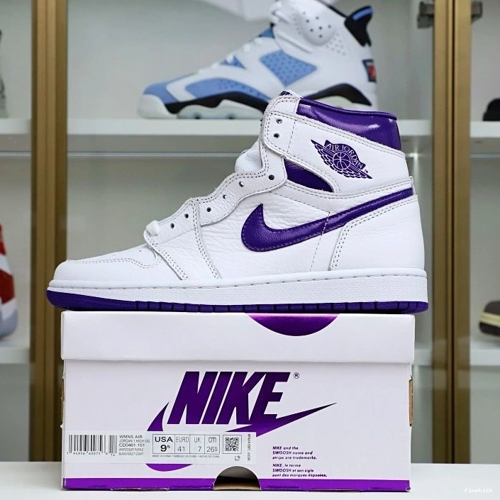 Jordan Purple 1 High OG Air Court 0919